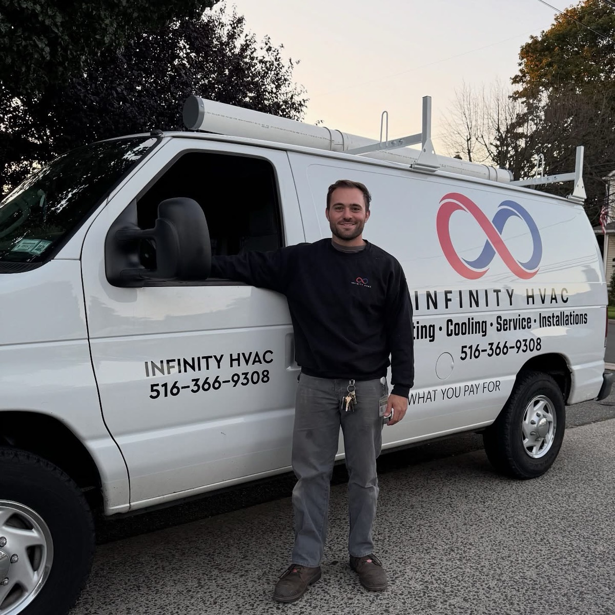 Infinity HVAC installation work
