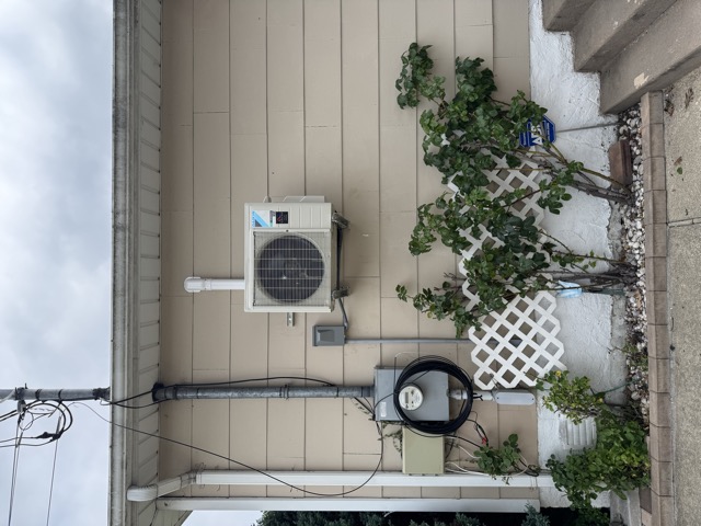 Infinity HVAC service area work